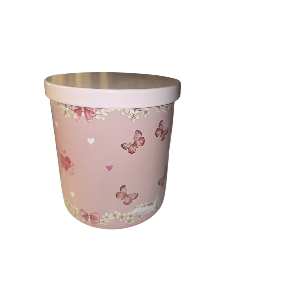 Pink Berry Sherbet Candle and Butterfly Notepad - Picture 4 of 7